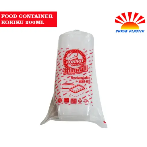 [6802] [NEW] FOOD CONTAINER KOKIKU 200ML