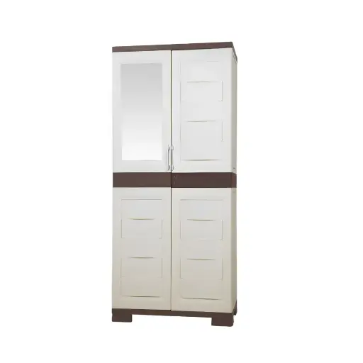 [1708] LEMARI WP CABINET STANDARD MIRROR CREME WCST11881MC