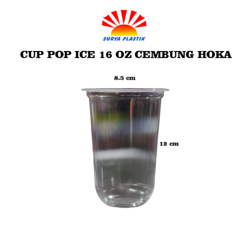 [1930] CUP POP ICE 16 OZ CEMBUNG