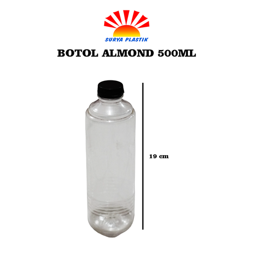 [1973] BOTOL ALMOND 500ML@1000PCS