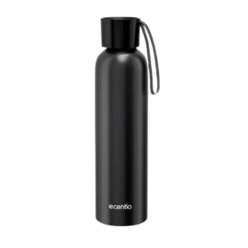 [9352] ECENTIO 1000ML LARGE CAPACITY ALUMINUM CUP BLACK