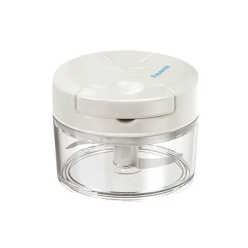 [9358] FREEMIR MINI HAND VEGETABLE CUTTER - MILKY WHITE