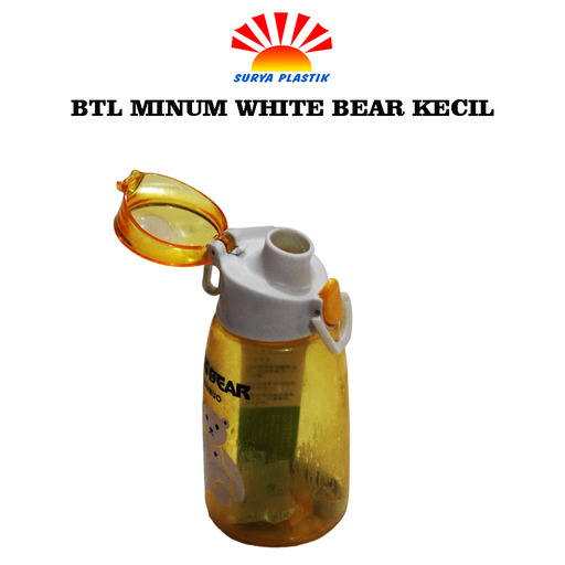 [2201] BTL MINUM WHITE BEAR KECIL