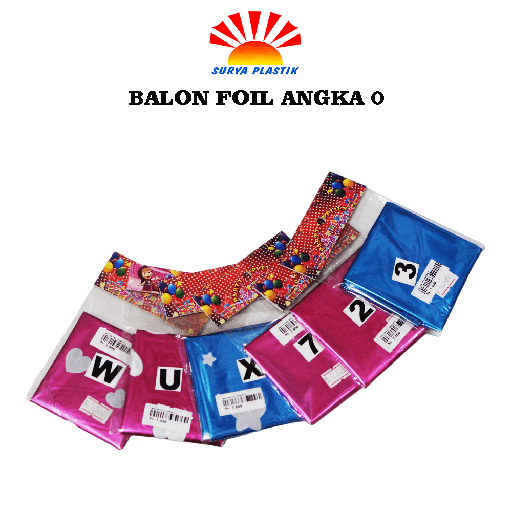 [2359] BALON FOIL ANGKA