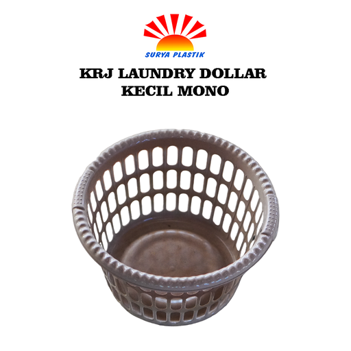 [2525] KRJ LAUNDRY DOLLAR KECIL MONO @4DZ