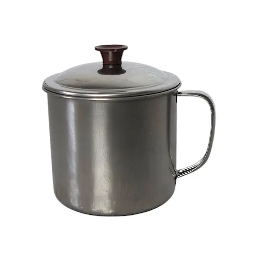 [2837] MUG SS+TUTUP 10CM Y-044A@20DZ