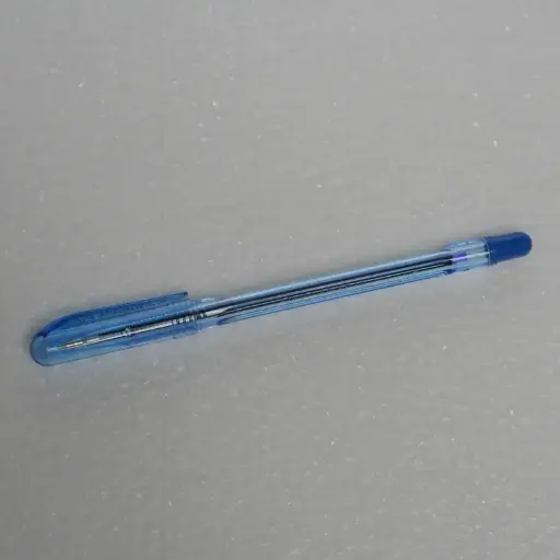 [2844] BALLPOINT SNOWMAN V-1 BLUE/BLACK/RED