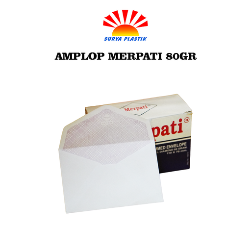 [1295] AMPLOP MERPATI 80 GR