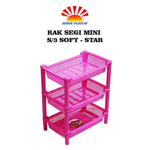 [2984] RAK SEGI MINI S/3 SOFT-STAR@6DZ