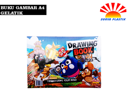 [3057] BUKU GAMBAR A4 GELATIK/ VISON LITE