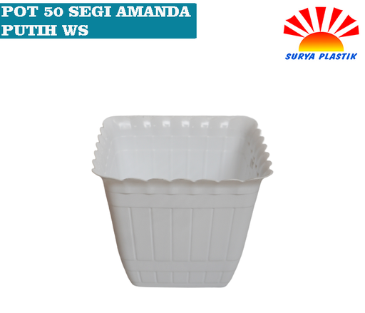 [3457] POT 50 SEGI AMANDA PUTIH WS@6DZ