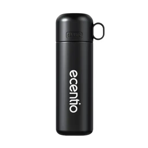 [9864] ECENTIO BULLET THERMOS MUG 500ML BLACK