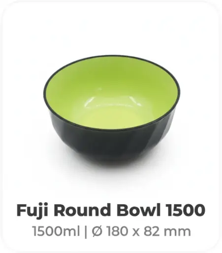 [9929] MGK FUJI ROUND BOWL 1500ML BIGGY
