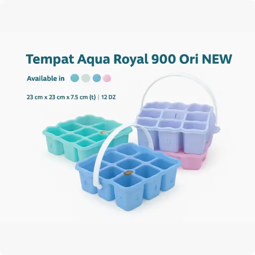 [PNO000014] TEMPAT AQUA ROYAL 900 ORI NEW