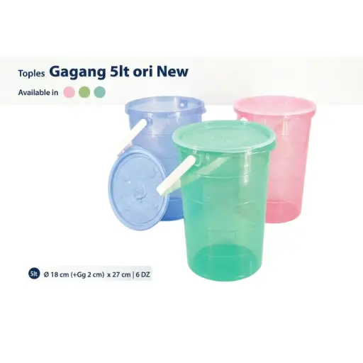 [DPM000035] TOPLES GAGANG 5 LITER ORI NEW