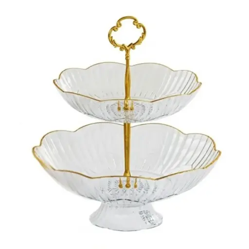[DPM000051] FRUIT PLATE TRANSPARAN SUSUN 2