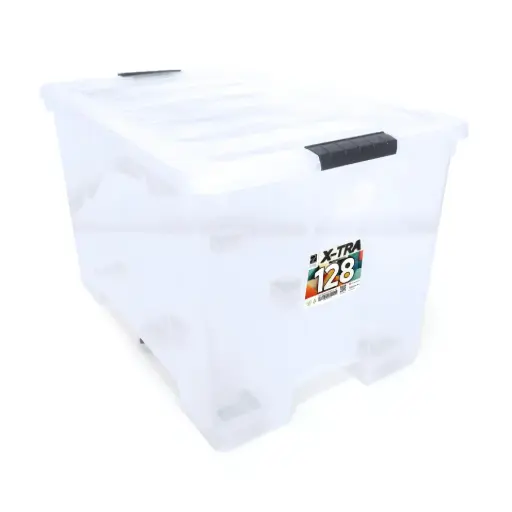 [PNO000031] EZY BOX 128L CLEAR X-TRA