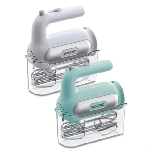 [ELD000004] SAMONO SW-HMT200 HAND MIXER 200W 5 SPEEDS