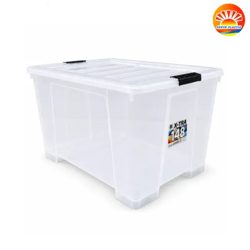 [PNO000034] EZY BOX 148L CLEAR X-TRA