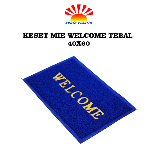 [3843] KESET MIE WELCOME TEBAL 40X60@50PCS