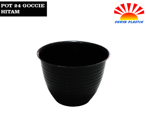 [3966] POT 24 GOCCIE HITAM@24DZ