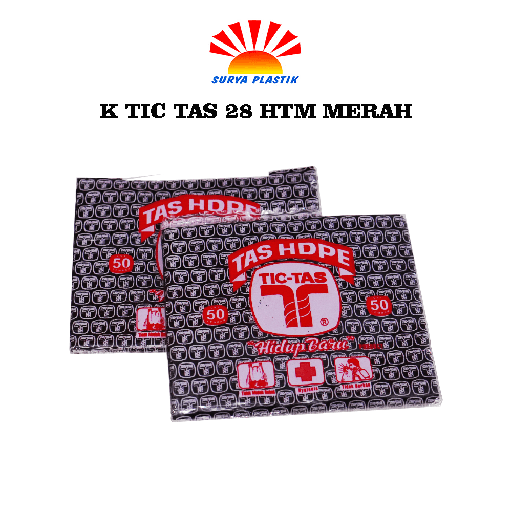 [3975] K TIC TAS 28 HTM MERAH