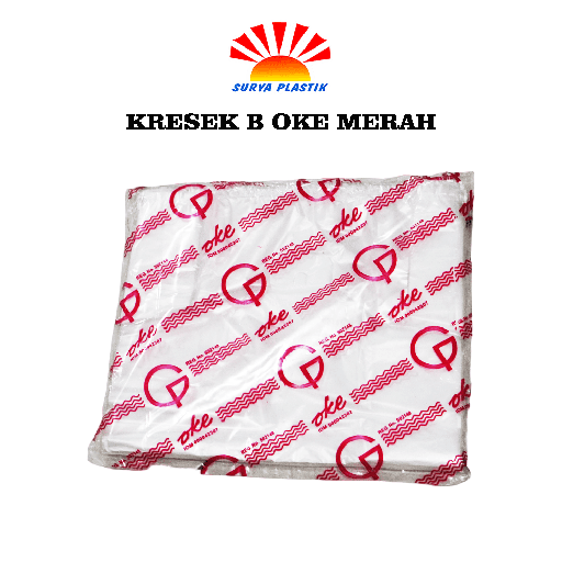 [3999] KRESEK B OKE MERAH@250PCS