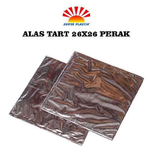 [4086] ALAS TART 26X26 PERAK@100PCS