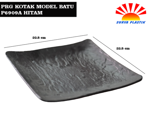 [4243] PRG KOTAK MODEL BATU P6909A HITAM
