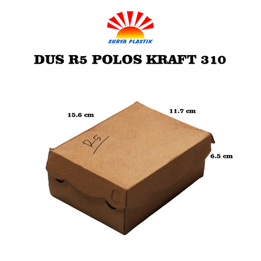 [4270] DUS R5 POLOS KRAFT 310 (COKLAT)