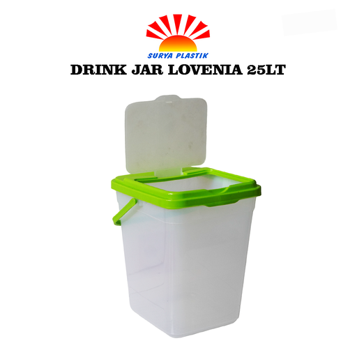 [4572] DRINK JAR LOVENIA 25LT @1.5DZ
