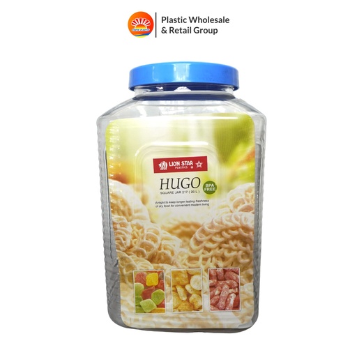 [1327] TPLS HUGO SQUARE JAR 217 20LT-LS@6PCS