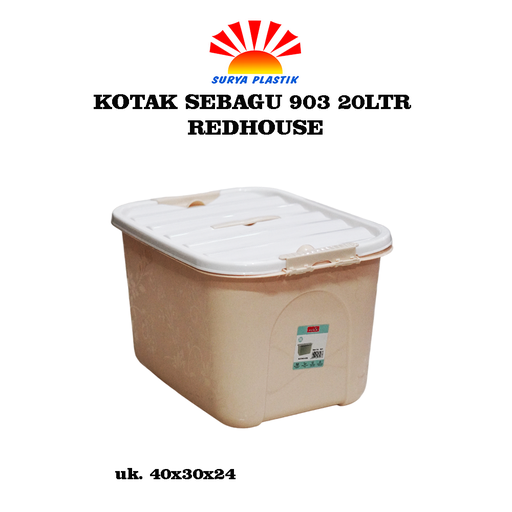 [4588] KOTAK SEBAGU 903 20LTR REDHOUSE @1DZ