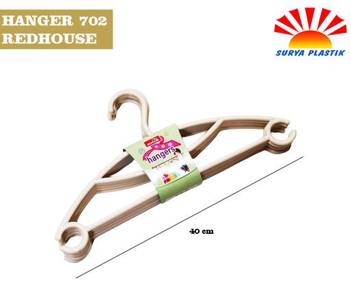 [4593] HANGER 702 REDHOUSE @48PACK
