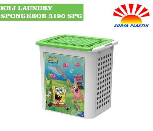 [4639] KRJ LAUNDRY SPONGEBOB 3190 SPG
