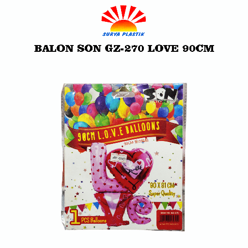 [4773] BALON SON GZ-270 LOVE 90CM