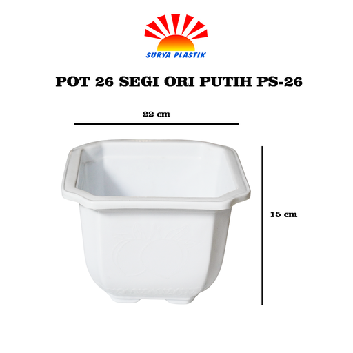 [4779] POT 26 SEGI ORI PUTIH PS-26