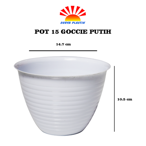 [4784] POT 15 GOCCIE PUTIH