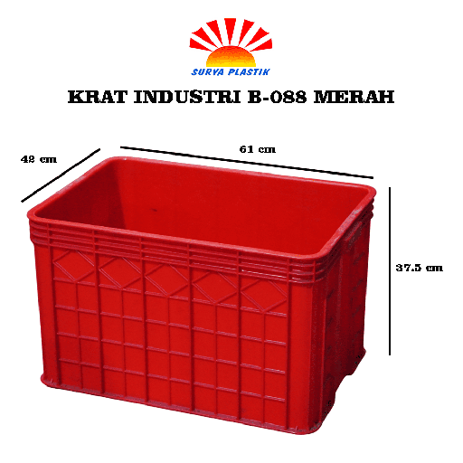 [4803] KRAT INDUSTRI B-088 MERAH