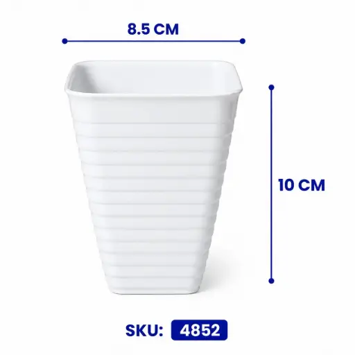 [4852] POT BOXY GOCCIE 101 PUTIH