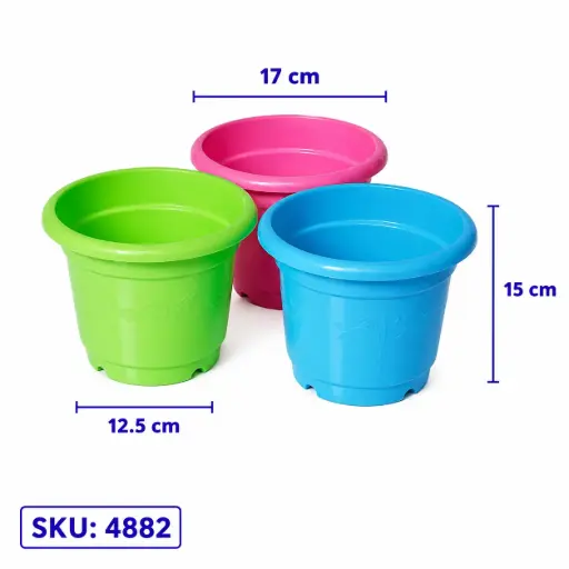 [4882] POT 20 ITALY WARNA WARNI