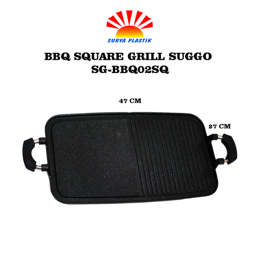 [4956] BBQ SQUARE GRILL SUGGO SG-BBQ02SQ@10PCS