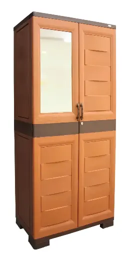[4964] LEMARI WP CABINET STANDARD MIRROR BROWN WCST11881MB
