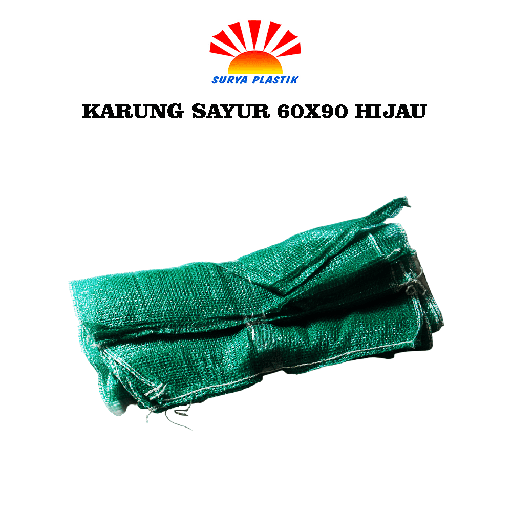 [1454] KARUNG SAYUR 60X100 HIJAU