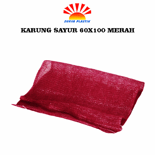 [1456] KARUNG SAYUR 60X100 MERAH