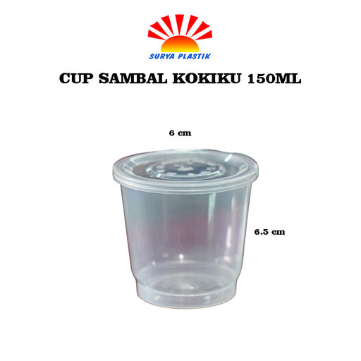 [1500] CUP SAMBAL KOKIKU 150ML@40PACK