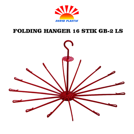 [5408] FOLDING HANGER 16 STIK GB-2 LS@4DZ