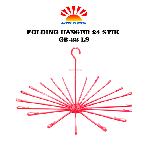 [5425] FOLDING HANGER 24 STIK GB-22 LS@3DZ