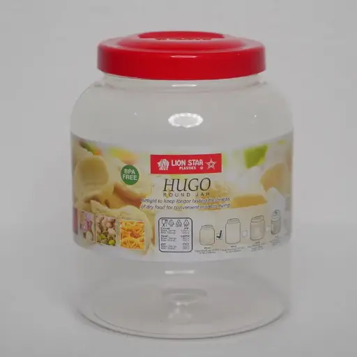 [5438] TPLS HUGO ROUND JAR 100 3LT-LS PP-30@2DZ