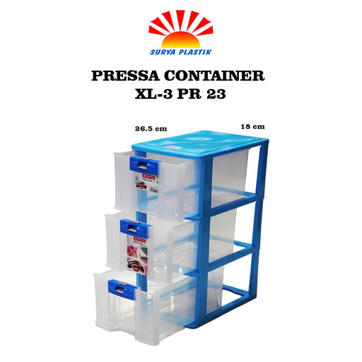 [5610] PRESSA CONTAINER XL-3 PR 23@6 SET